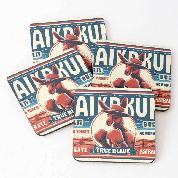 Item preview, (FAIR DINKUM) NO WORRIES ROO 'TRUE BLUE'  designed and sold by Takin-Thepiss.