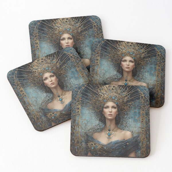 Item preview, Mysterious Lady of Autumn 4 designed and sold by Red Witch Art.