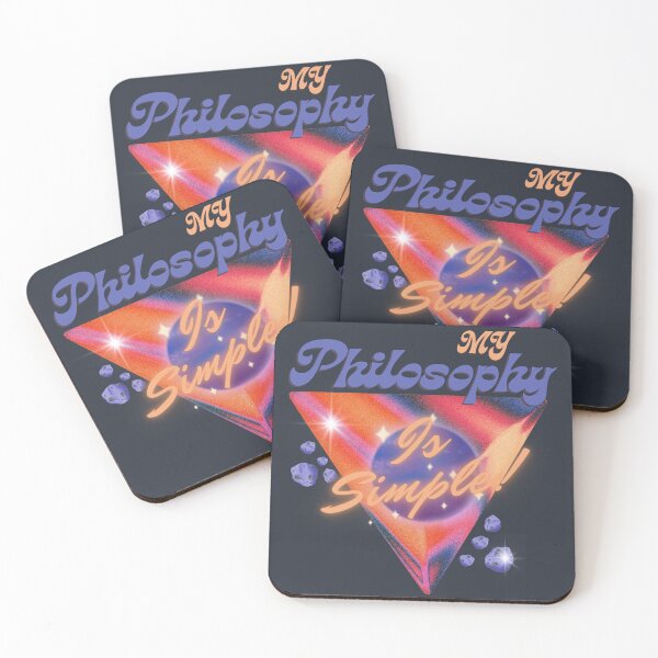 Item preview, My philosophy is simple! designed and sold by RIYASHstore.