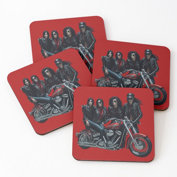 Item preview, Riders Woman group on classic motorcycle on the road designed and sold by Carlos Gudino.