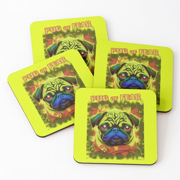 Item preview, Pug of Fear 5 ALTERNATIVE 2 designed and sold by RedBluffTraders.