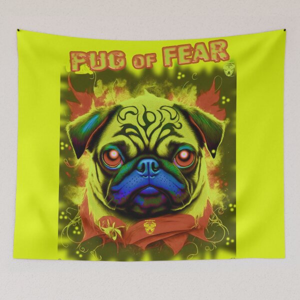 Item preview, Pug of Fear 5 ALTERNATIVE 2 designed and sold by RedBluffTraders.