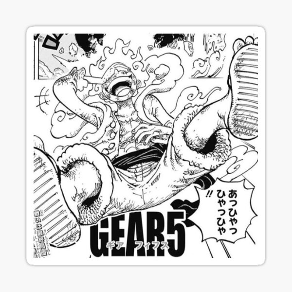 pack De Pegatinas One Piece Luffy Gear 5/Sticker naruto Anime Dragon ball Z  Nezuko Sukuna Waterproof case hp Helmet laptop