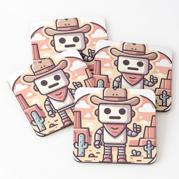 Item preview, Charming Cowboy Robot designed and sold by OniumEth.