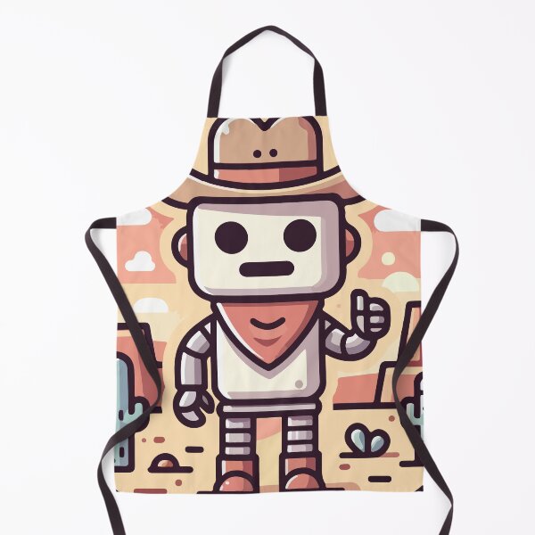 Item preview, Charming Cowboy Robot designed and sold by OniumEth.
