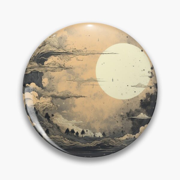 Item preview, Anime moon, vintage storm and calm designed and sold by Claudia MOON.