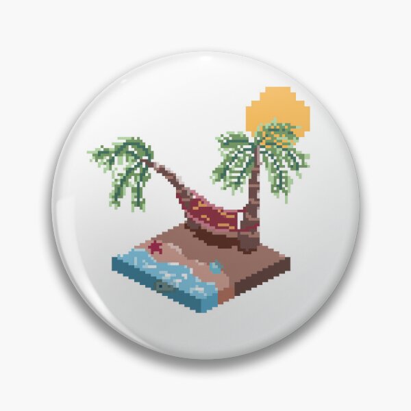 Item preview, Isometric of Beach in pixel art designed and sold by Ekira Pop Pixel.