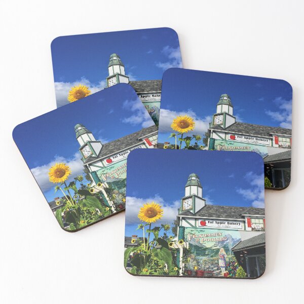 Item preview, Colorful Poulsbo Mural and Outdoor Scene designed and sold by emscaroline.