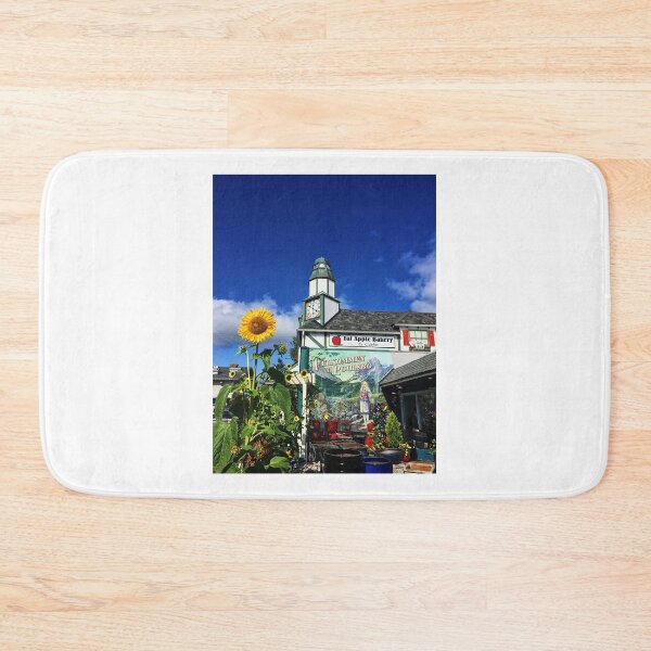Item preview, Colorful Poulsbo Mural and Outdoor Scene designed and sold by emscaroline.