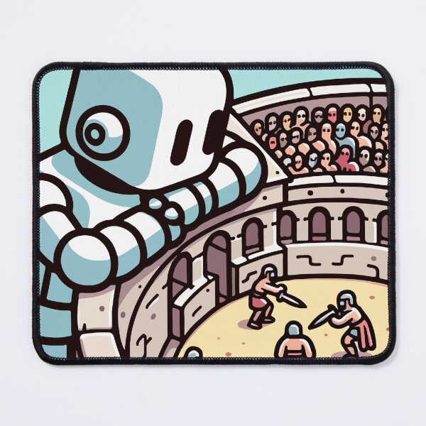 Item preview, Giant Robot at a Gladiator Arena designed and sold by OniumEth.