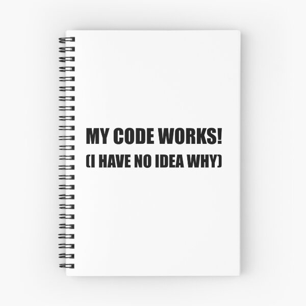 Item preview, Programming My Code Works No Idea Why designed and sold by TheBestStore.