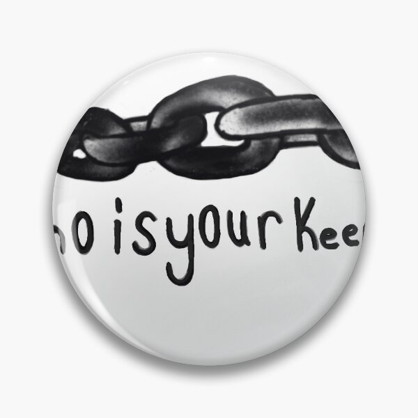 Item preview, who is your keeper? designed and sold by jazmin-rene-art.