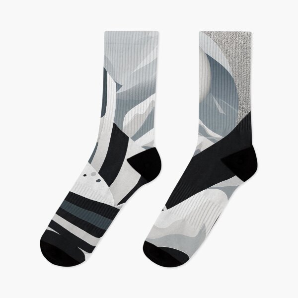 Artikelvorschau, Entdecken Sie "Simplistic & Minimalistic Snowy Winter Alps" mit Bauhaus-Flair entworfen und verkauft von ArtificialGenes.