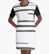 Parallel, Pattern, design, tracery, weave, drawing, figure, picture Graphic T-Shirt Dress