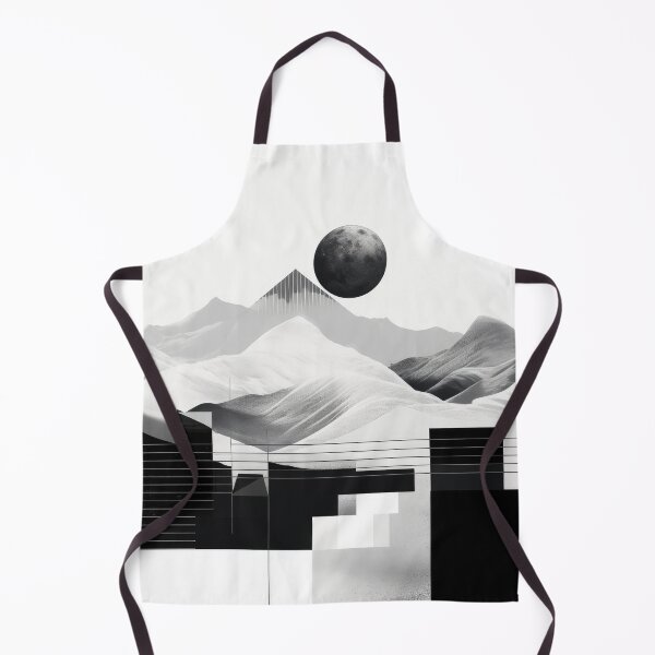 Artikelvorschau, Entdecken Sie "Simplistic & Minimalistic Snowy Winter Alps" mit Bauhaus-Flair entworfen und verkauft von ArtificialGenes.
