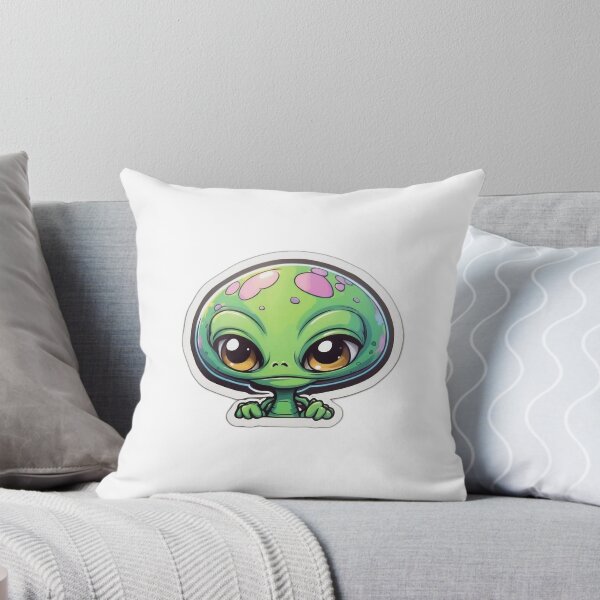 Artikelvorschau, Grüner Baby-Alien entworfen und verkauft von KeyDesignx.