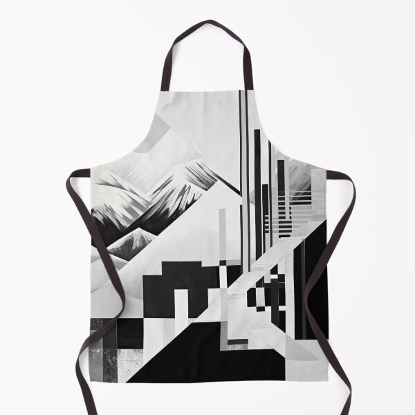 Artikelvorschau, Entdecken Sie "Simplistic & Minimalistic Snowy Winter Alps" mit Bauhaus-Flair entworfen und verkauft von ArtificialGenes.