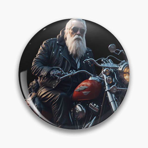 Item preview, Wild rider with leather jacket in classic motorcycle free on the road designed and sold by Carlos Gudino.