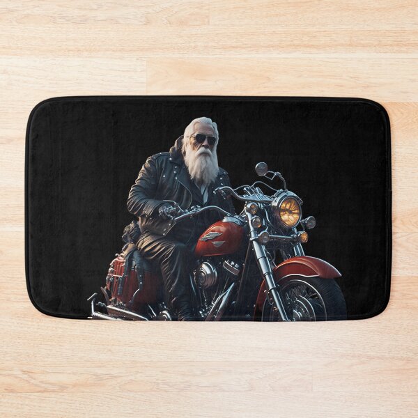Item preview, Wild rider with leather jacket in classic motorcycle free on the road designed and sold by Carlos Gudino.