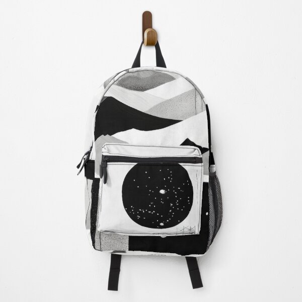 Item preview, Explore "Simplistic & Minimalistic Snowy Winter Alps" with Bauhaus Flair designed and sold by ArtificialGenes.