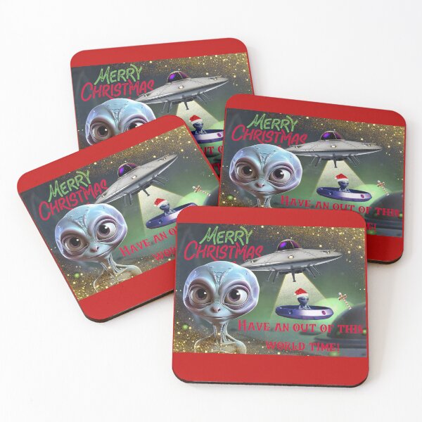 Item preview, Merry Christmas Alien designed and sold by Dragoncc.