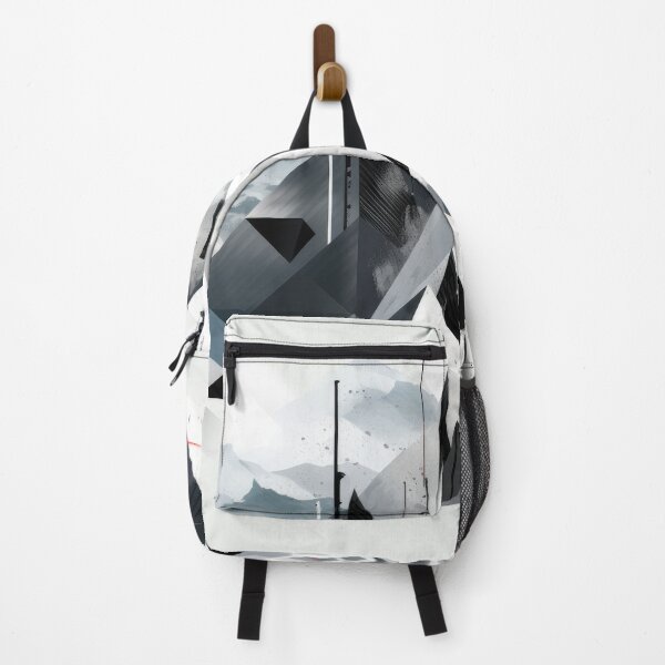 Artikelvorschau, Entdecken Sie "Simplistic & Minimalistic Snowy Winter Alps" mit Bauhaus-Flair entworfen und verkauft von ArtificialGenes.