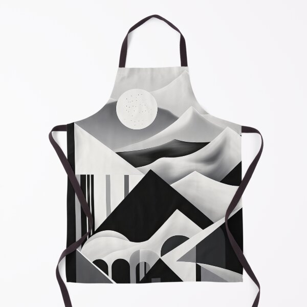 Artikelvorschau, Entdecken Sie "Simplistic & Minimalistic Snowy Winter Alps" mit Bauhaus-Flair entworfen und verkauft von ArtificialGenes.
