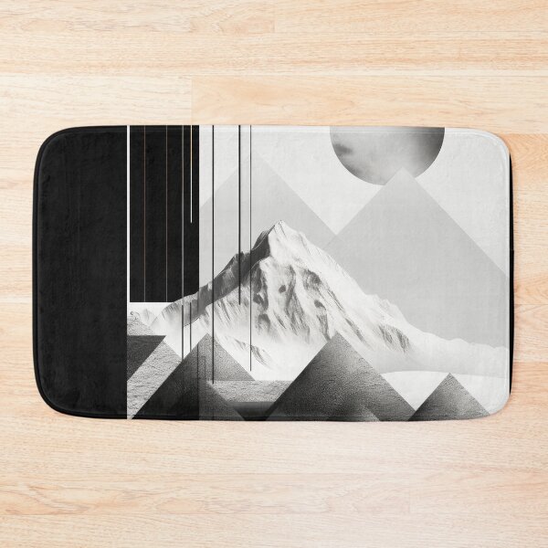Artikelvorschau, Entdecken Sie "Simplistic & Minimalistic Snowy Winter Alps" mit Bauhaus-Flair entworfen und verkauft von ArtificialGenes.