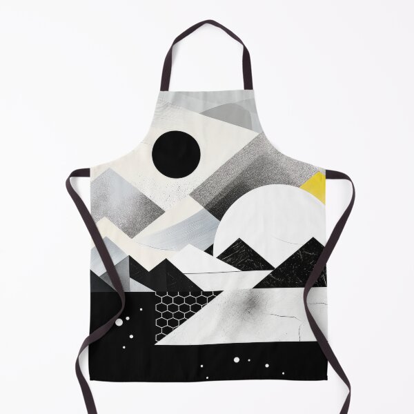 Item preview, Explore "Simplistic & Minimalistic Snowy Winter Alps" with Bauhaus Flair designed and sold by ArtificialGenes.