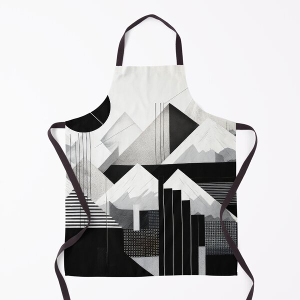 Artikelvorschau, Entdecken Sie "Simplistic & Minimalistic Snowy Winter Alps" mit Bauhaus-Flair entworfen und verkauft von ArtificialGenes.