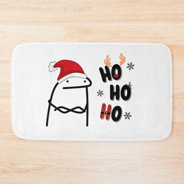 Item preview, Ho Ho Ho Christmas Bored Flork Meme designed and sold by PixelPerfct.