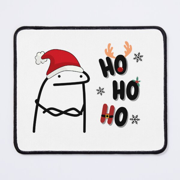 Item preview, Ho Ho Ho Christmas Bored Flork Meme designed and sold by PixelPerfct.