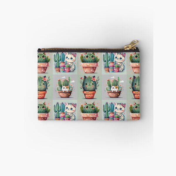 Item preview, Pattern Cat Cactus Pot designed and sold by AOCollections.