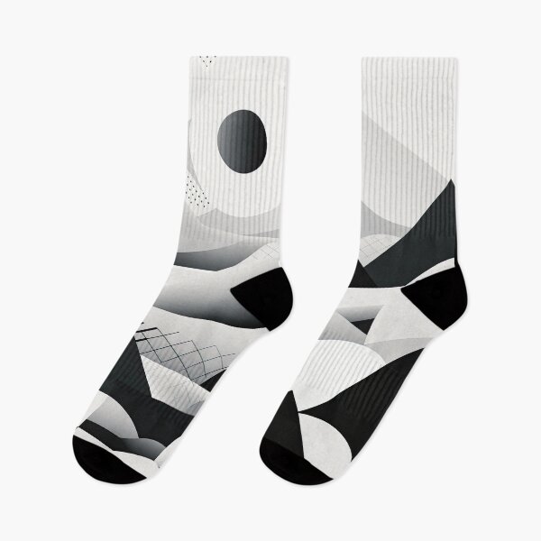 Item preview, Explore "Simplistic & Minimalistic Snowy Winter Alps" with Bauhaus Flair designed and sold by ArtificialGenes.