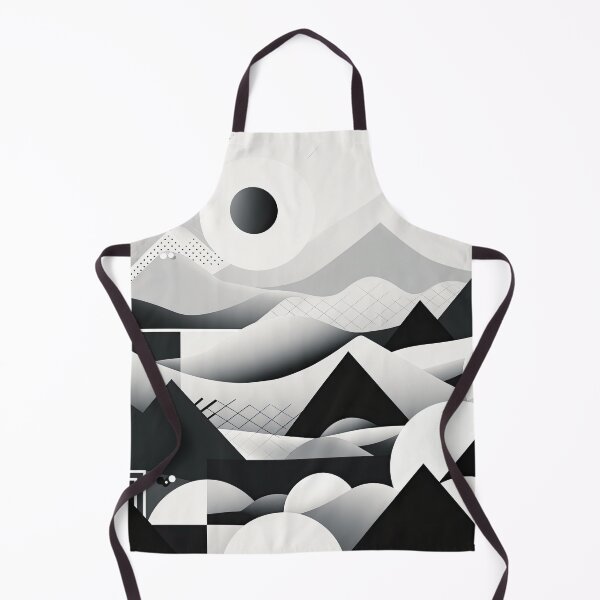 Artikelvorschau, Entdecken Sie "Simplistic & Minimalistic Snowy Winter Alps" mit Bauhaus-Flair entworfen und verkauft von ArtificialGenes.