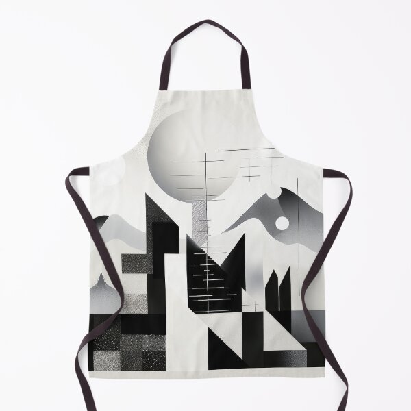 Artikelvorschau, Entdecken Sie "Simplistic & Minimalistic Snowy Winter Alps" mit Bauhaus-Flair entworfen und verkauft von ArtificialGenes.