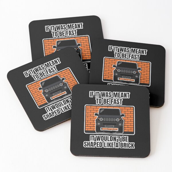 Item preview, If It Was Meant To Be Fast, It Wouldn't Be Shaped Like A Brick designed and sold by ZookiniYellow.