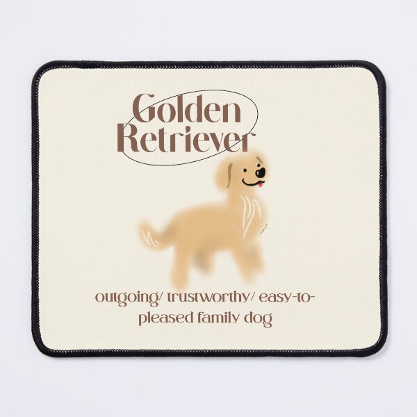 Item preview, Golden Retriever Personality Dog Pet Paw Lovers Animal designed and sold by Makeartwhynot.