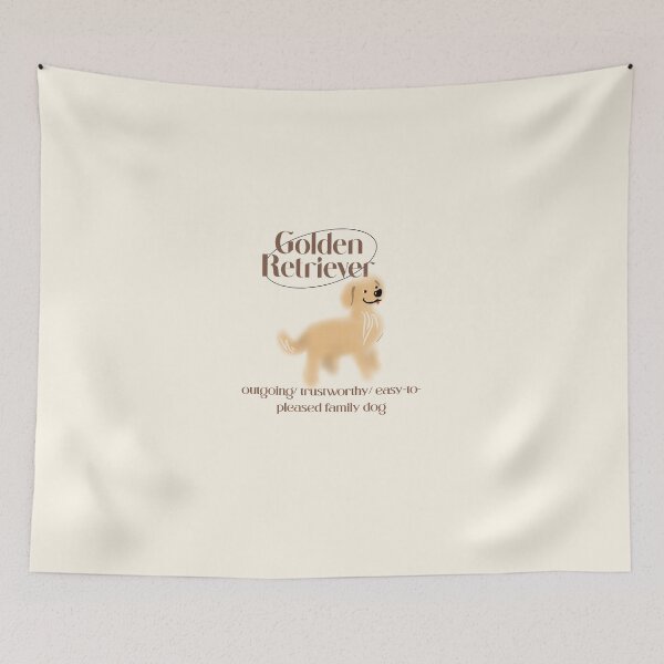 Item preview, Golden Retriever Personality Dog Pet Paw Lovers Animal designed and sold by Makeartwhynot.