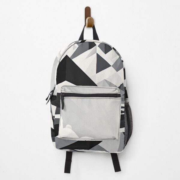 Item preview, Explore "Simplistic & Minimalistic Snowy Winter Alps" with Bauhaus Flair designed and sold by ArtificialGenes.