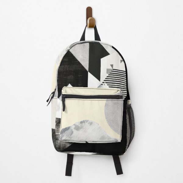 Item preview, Explore "Simplistic & Minimalistic Snowy Winter Alps" with Bauhaus Flair designed and sold by ArtificialGenes.