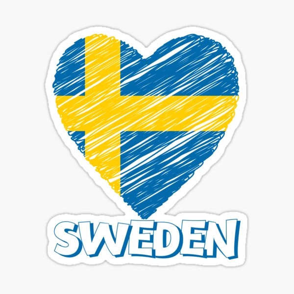 Scandinavian Heart Sticker — Scandinavian Hearts