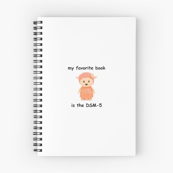 Item preview, my fave book is the dsm-5  designed and sold by kaitlynraeart.