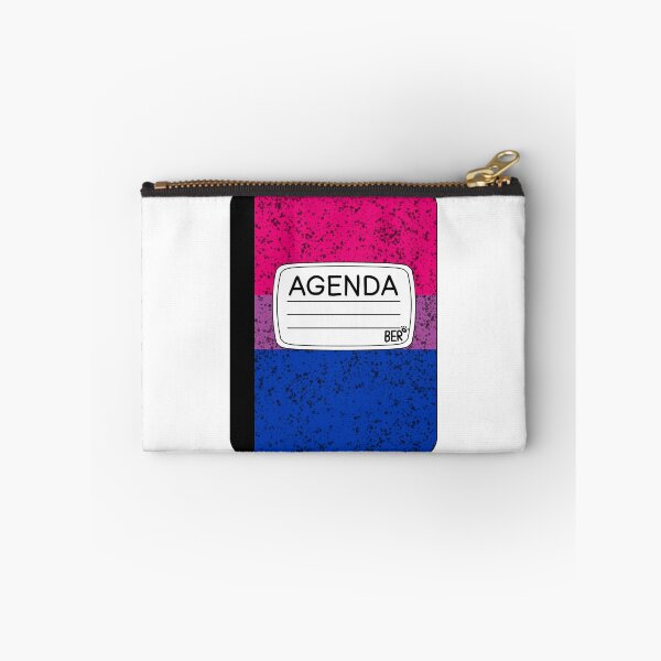 Item preview, Subtle Bisexual LGBTQ+ Pride Agenda Composition Notebook designed and sold by SentABear.