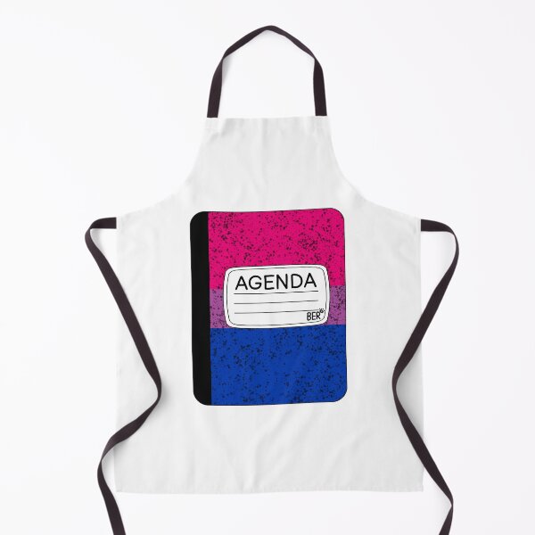 Item preview, Subtle Bisexual LGBTQ+ Pride Agenda Composition Notebook designed and sold by SentABear.