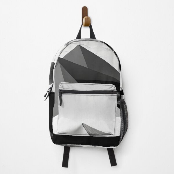 Item preview, Explore "Simplistic & Minimalistic Snowy Winter Alps" with Bauhaus Flair designed and sold by ArtificialGenes.