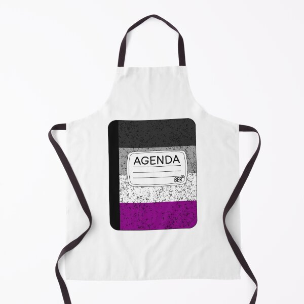Item preview, Subtle Asexual LGBTQ+ Pride Agenda Composition Notebook designed and sold by SentABear.