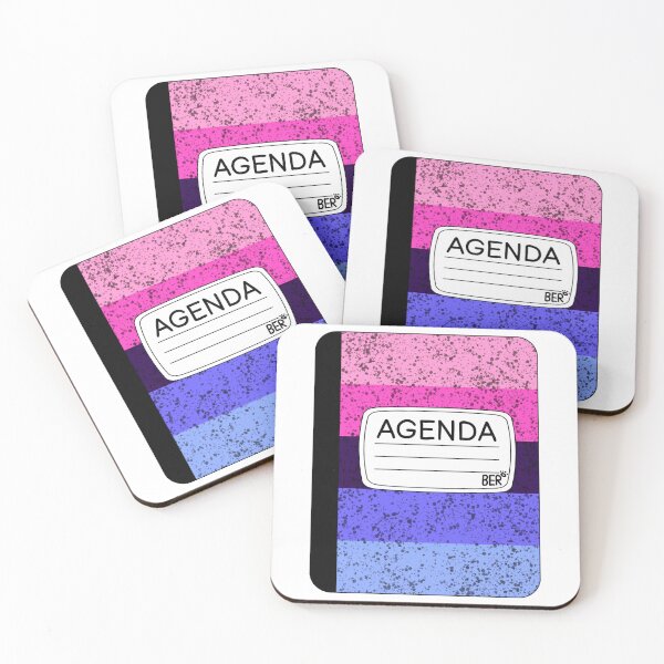 Item preview, Subtle Omnisexual LGBTQ+ Pride Agenda Composition Notebook designed and sold by SentABear.