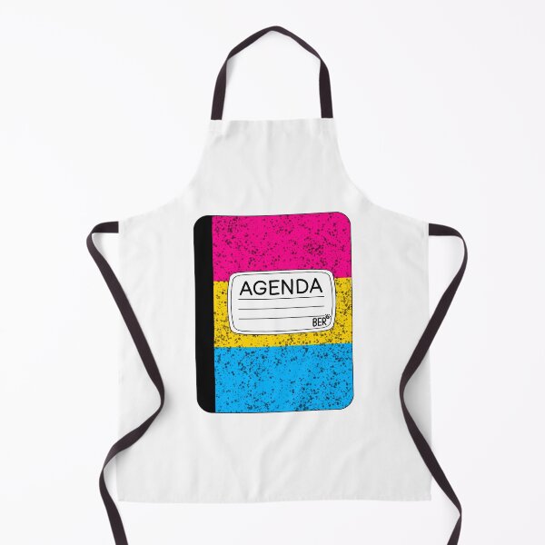 Item preview, Subtle Pansexual LGBTQ+ Pride Agenda Composition Notebook designed and sold by SentABear.