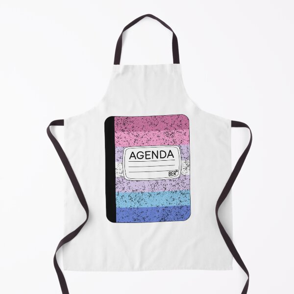 Item preview, Subtle Bigender LGBTQ+ Pride Agenda Composition Notebook designed and sold by SentABear.